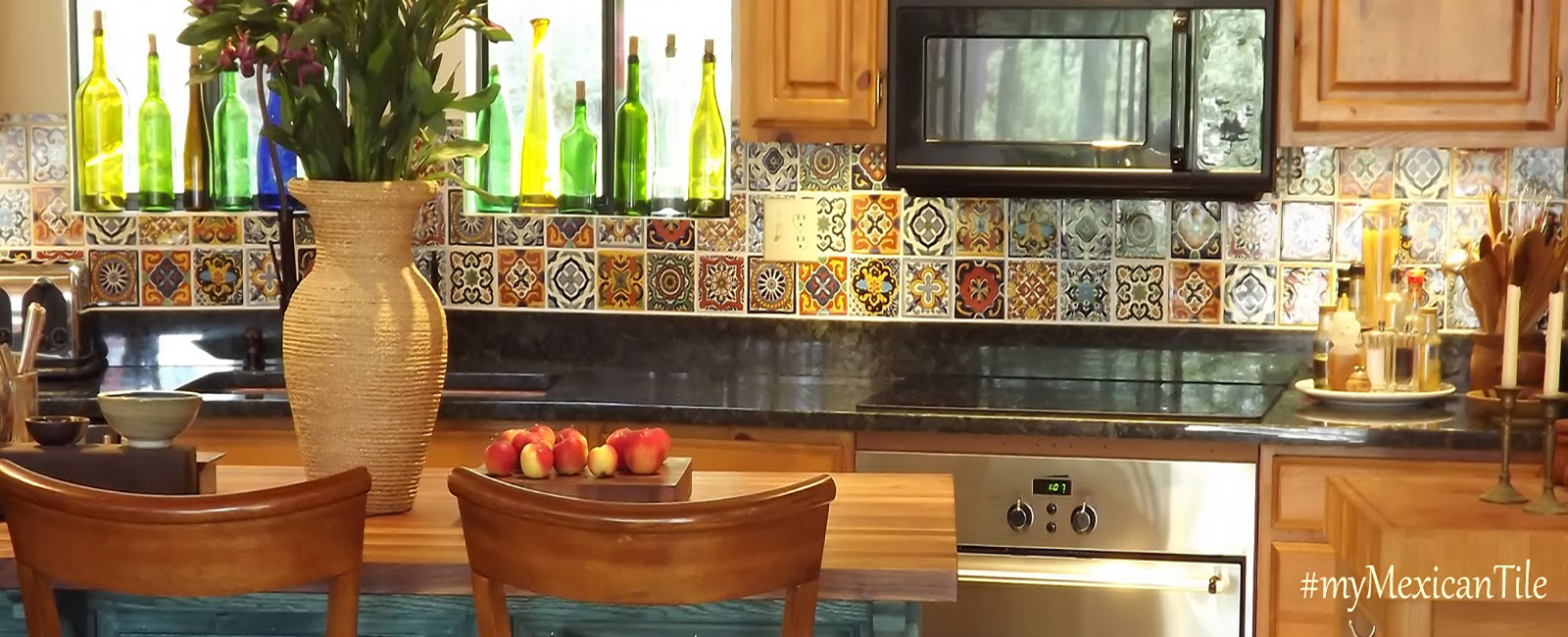 mexican wall tiles kitchen